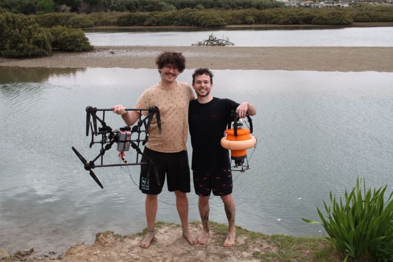 AeroBuoy drone and buoy