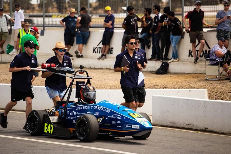 University of Auckland Formula SAE electric car